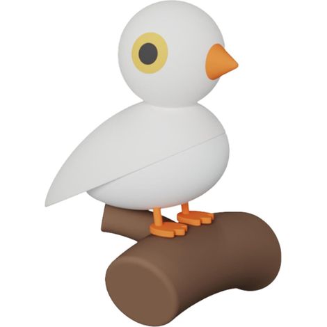 Lampe À Détecteur De Mouvement Intérieur Forme Oiseau, Lampe (1/5)