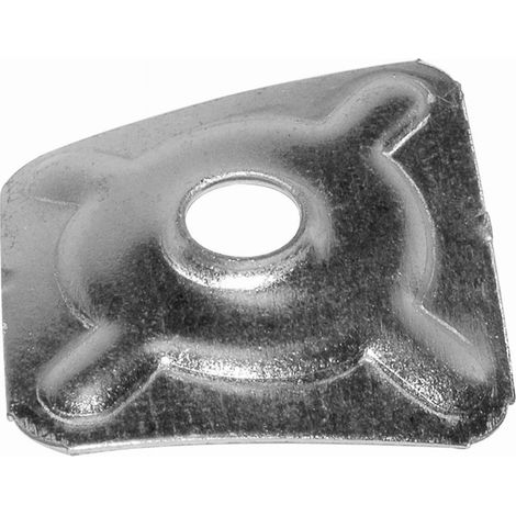 Piastrina zincata ETANCO profilata GO - sacchetto 100 pezzi - 70010 (1/4)