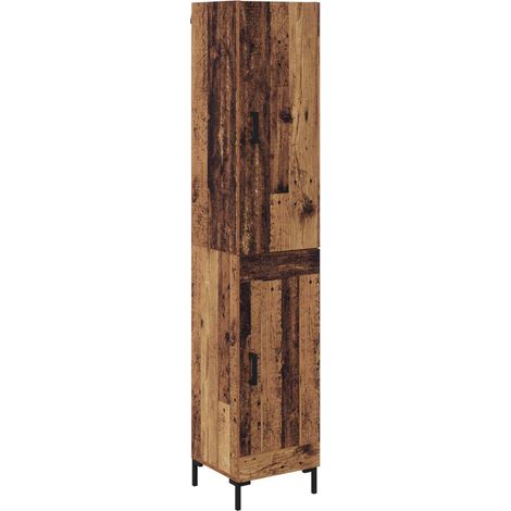 Highboard Altholz 69,5 x 34 x 180 cm Holzwerkstoff vidaXL