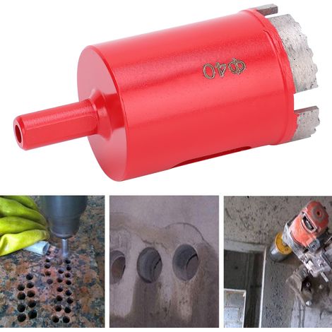 Φ40 Diamantbohrer mit Wellenzahnung für Fliesen und Marmor (1/5)