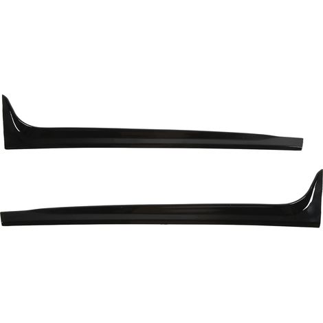 Aileron latéral de lunette arrière en deux parties, en ABS noir brillant, avec cache biseauté, pour MK5 2011-2017 (1/5)