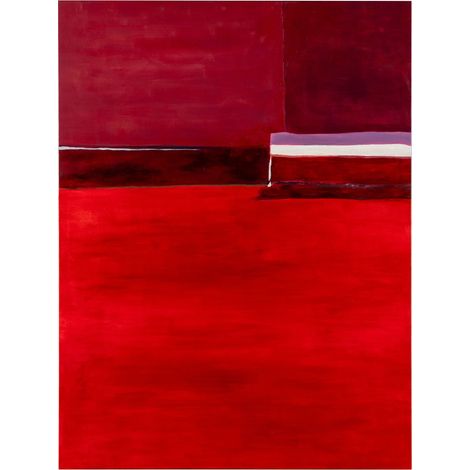 Lienzo 90X5X120 Rojo/Granate/Blanco (1/2)