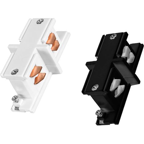 Connettore Lineare Binario Trifase LED Nero/Bianco A12-TRIColore NERO (1/2)