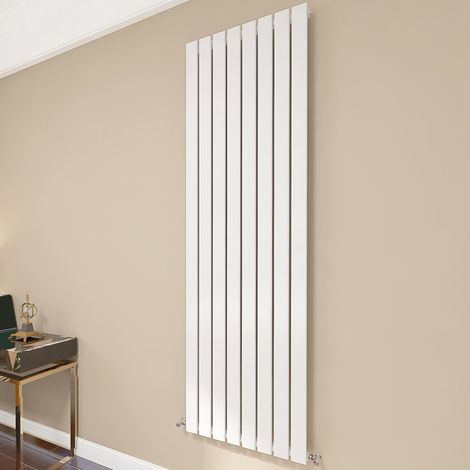 AICA Flat Panel Radiator 1800x544mm Central Heating Single Vertical Stylish White