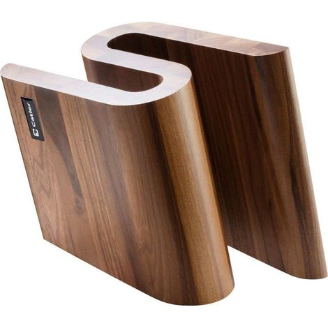 Catler Soporte magnético de diseño en madera de nogal italiano
