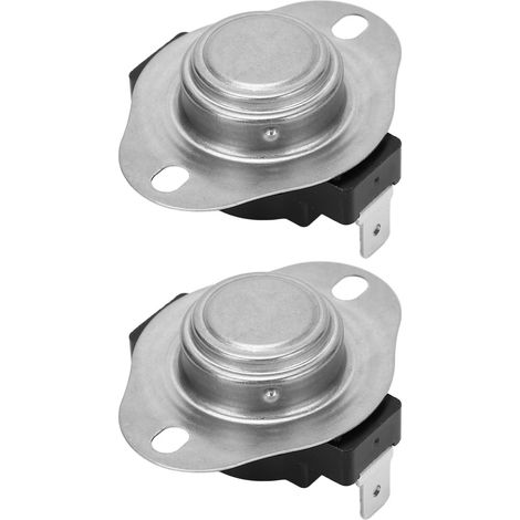 interrupteurs de température à disque à pression bimétalliques en plastique technique, thermostat 25 A pour distributeur d'eau à moteur 250 V 75 °C (1/5)