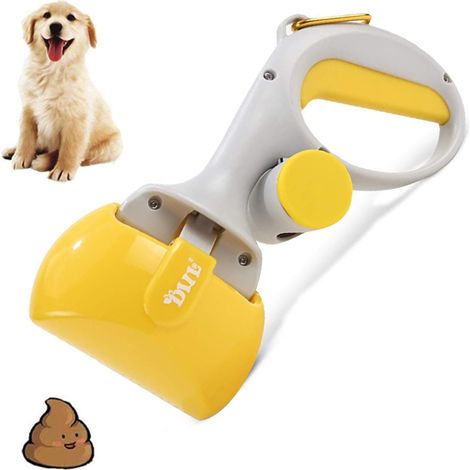 Ramasse-crottes de chien, pince à crottes pour le nettoyage extérieur des animaux domestiques, durable pour un usage quotidien. (1/5)