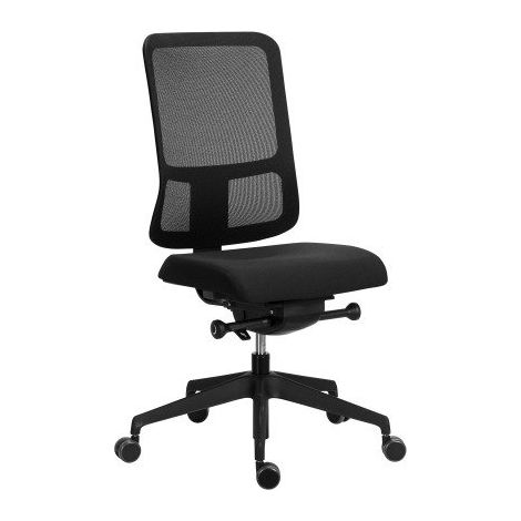 Chaise de bureau Ofys maille noir - Maxiburo (1/5)