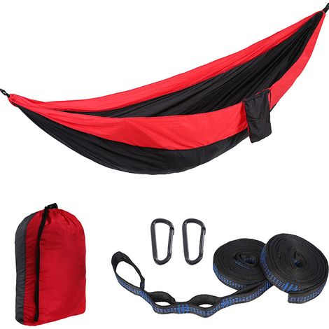 Hamac en toile de parachute pour camping extérieur (1/5)