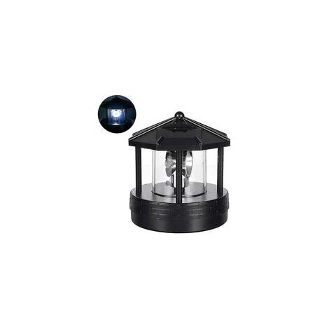 Balise solaire LED rotative pour jardin, pelouse et décoration extérieure (1/5)