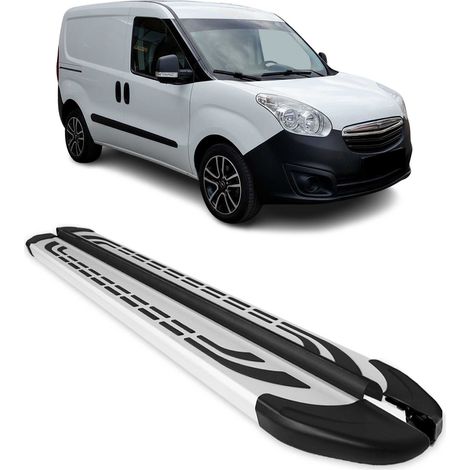 Marchepieds Latéraux pour Opel Combo 2012 à 2019, Marchepied latéral de Voiture en Aluminium, 2 Pcs (1/5)