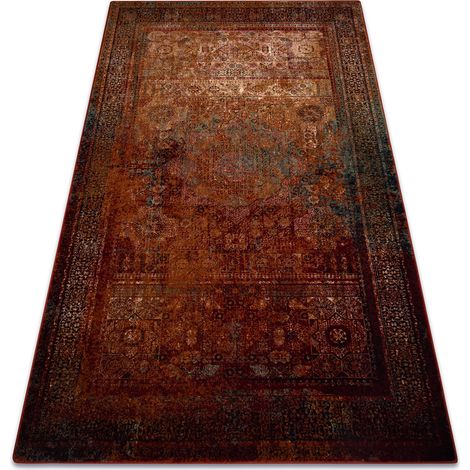 Tappeto di lana OMEGA Mamluk Vintage, rosetta rosso red 170x235 cm