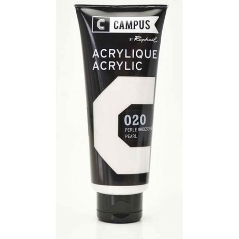 Peinture acrylique 100 ml - Gris perle iridescent n°020
