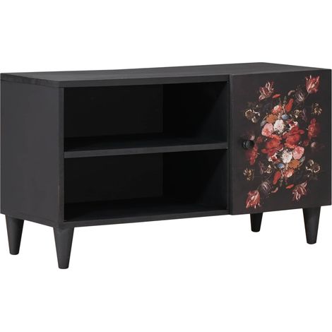 Stauraumschränke Mehrfarbig 80 x 31,5 x 46 cm Massivholz Mango vidaXL