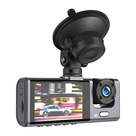 Xo camara de seguridad fullhd - angulo 140º - deteccion de movimiento - modo parking - soporte ajustable - compacta y ligera - micro sd hasta 64gb - color negro