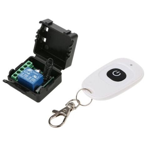 Smart Home 433Mhz DC 12V 1CH Telecommande sans fil Relais Recepteur emetteur Telecommande universelle Commutateur Module et emetteur RF Telecommandes (1/5)