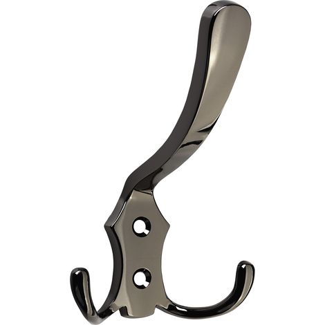 SOTECH Garderobenhaken LENA 3-fach lang / Chrom dunkel