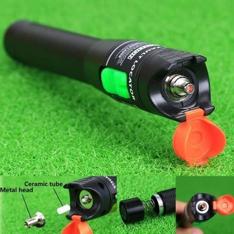 TEMPSA 30mW Fibre Optique Stylo Laser Localisateur Défaut Testeur Câble Rouge Lumière (1/4)