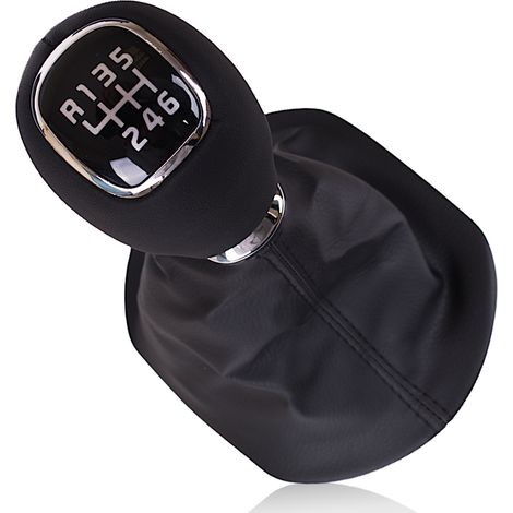 Pomello del cambio a 6 marce + cuffia per Kia Sportage III 09-16 (1/5)