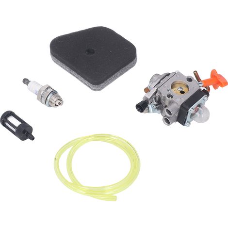 Vergaserfilter-Zündkerzen-Kit, Kraftstofffilter, Kraftstoffschlauch, Zündkerzen-Set 41801200611 für Stihl HL100K (1/5)