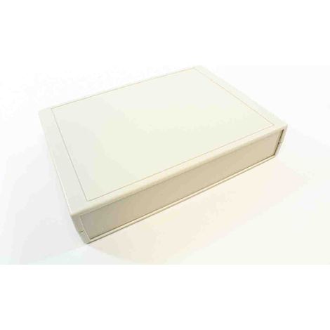 Boîtier d'instrumentation RS PRO en ABS Beige, dim. ext. 50 x 180 x 250mm ( Prix pour 1 ) (1/3)