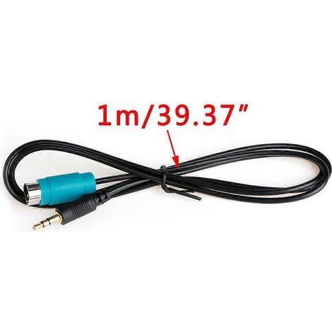 Adaptateur Auxiliaire 3.5mm ALPINE KCE-236B pour PSP et Lecteurs MP3 (1/5)