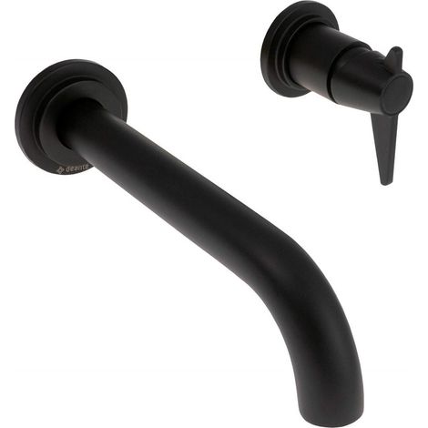 Deante Temisto Waschbeckenarmatur in modernem Design schwarz