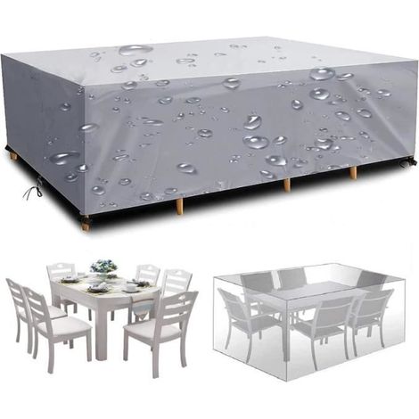 Silberne Schutzhülle - 120x60x90cm - Aus wasserdichtem und wetterfestem 420D Oxford-Gewebe