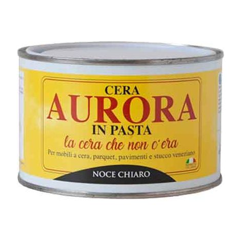 CERA IN PASTA PER LEGNO 'AURORA' 500 ml - Colore Bianca