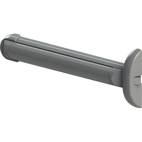 Barre seule pour serrure antipanique 89 et 89 DESIGN longueur 1150 mm argent - JPM