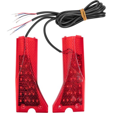 Convient aux feux de signalisation gauche/droite et aux feux de sécurité des deux côtés de la plaque de base du scooter électrique KUGOO M4 PRO.