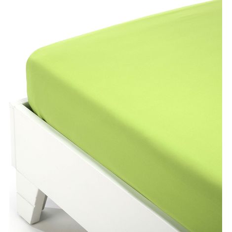 Drap Housse Coton – Drap Doux, Respirant et Durable, Lavable, disponible en 90x200, 130x200 et 180x200 cm - Linge de Lit (1/2)