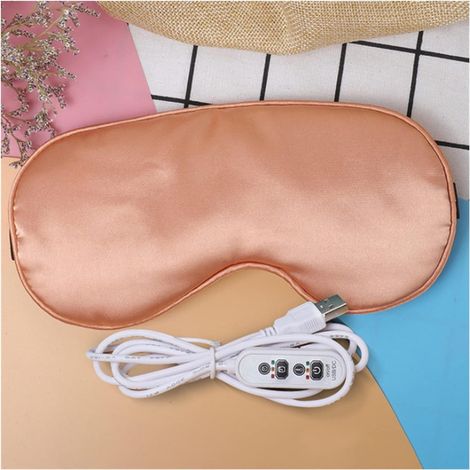 Kit de sauna Masque for les yeux chauffé for dormir USB Lavande Masque for les yeux chauffants chaud vapeur à sec Masque for les yeux température Chauffage électrique Hot Masque for les yeux Chauffe-s (1/5)