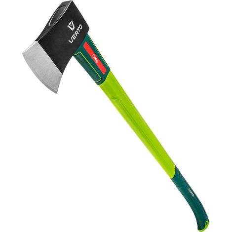 Verto Hache de jardin ergonomique verte 1,5 kg
