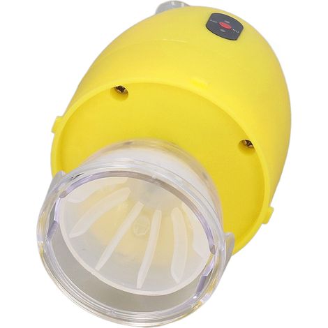 Brouilleur d'œufs électrique, mélangeur de jaunes d'œufs, shaker à œufs dorés pour cuisine et restaurant, prise UE 100-240 V, jaune (1/5)