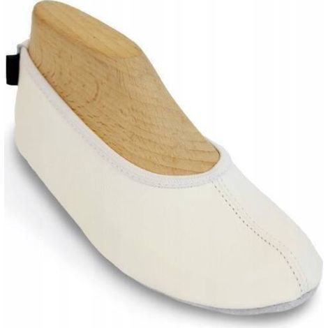 Zapatillas de ballet de piel con plantilla de ábaco (1/4)