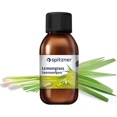 Spitzner Saunaaufguss Lemongrass 125 ml Wellness Sauna Aufguss Wellnessaufguss