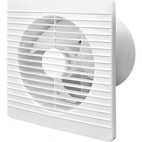 Ventilateur De Salle De Bain - 150 Mm - Débit 156 M3/H - Avec Clapet Anti-retour - Pour Salle De Bain Garage - Unité (1/5)