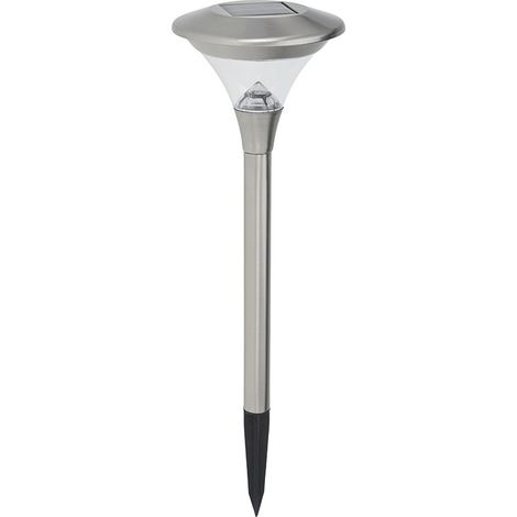 ESTACA LED SOLAR INOX Ø 14XH47CM - (1/2)