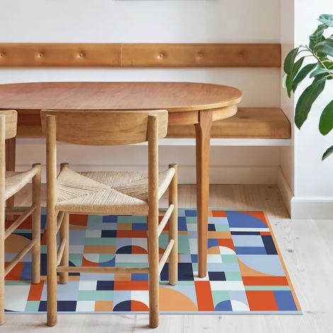 Tapis vinyle antidérapant - intérieur/extérieur - 120 x 200 cm - 99DECO (1/5)