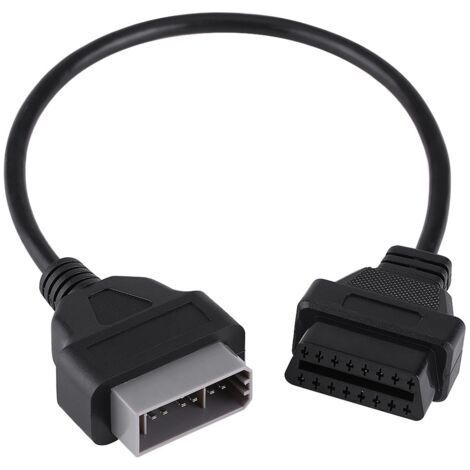 Cable adaptador OBD2 de 14 pines a 16 pines para diagnóstico de Nissan (1/3)