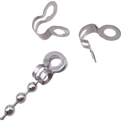 TERMINALE 'EASY' PER CATENA Ø 3,6 mm / cf.25 pezzi - ottonato