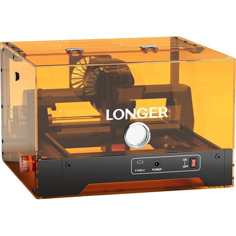 Graveur Laser, Options de Puissance Multiples, Utilisation de Matériaux Polyvalents, MiniS 10W (1/2)