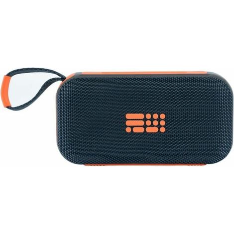 Cassa bluetooth luminosa - BIGBEN PARTY - Blu e arancione (1/5)