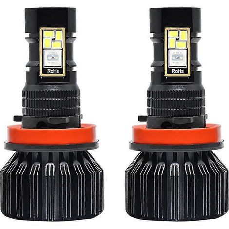 RGB-LED-Autoscheinwerfer, Bluetooth-kompatibel und per App steuerbar, mehrfarbige LED-Nebelscheinwerfer, H8 H9 H11 (1/5)