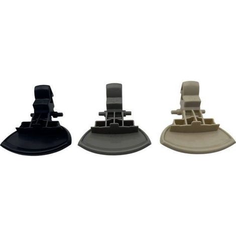 Specially supplied fasteners for Citroën glove box handles 8218XX and 8218N3, passenger side storage box lid. (1/4)