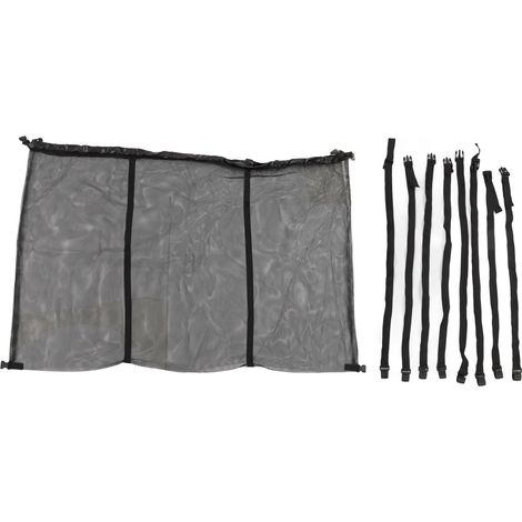 Organisateur de stockage de flotteur de piscine, grande capacité, sac en maille pour jouets gonflables suspendus et robustes pour la plage en plein air
