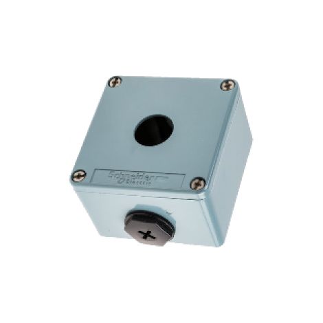 Schneider XAPM1501 Harmony XAPM - caja de pulsadores vacía - metálica - 1 orificio