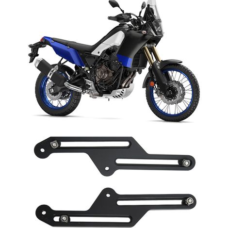 Support de levage de pare-brise pour moto compatible avec Yamaha Tenere 700 / XT700Z 2019-2021 (une paire) (1/5)