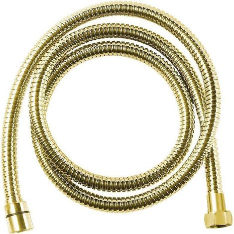Sapho Pièces de rechange - Flexible de douche, longueur 1750 mm, or FLE10ZL (1/2)